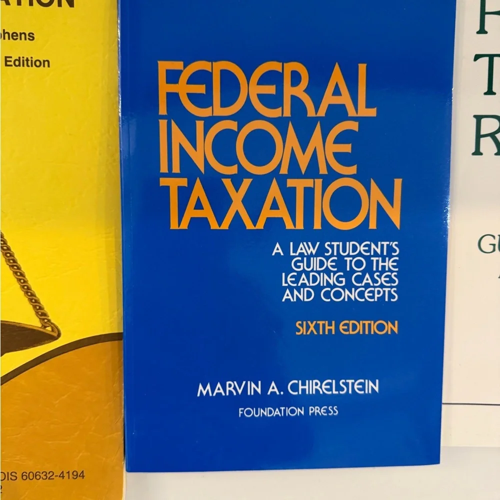 Federal Income Taxation Books (3)